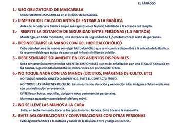 La Basílica de Telde retoma los oficios religiosos el 11 de mayo con aforo restringido (Foto TA)