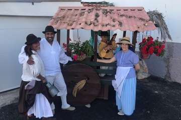 La Pardilla sube a la azotea para festejar a San Isidro Labrador (Foto TA)