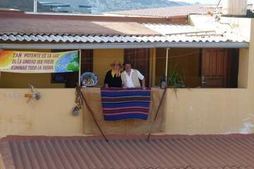 La Pardilla sube a la azotea para festejar a San Isidro Labrador (Foto TA)