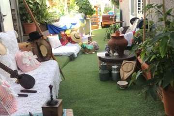 La Pardilla sube a la azotea para festejar a San Isidro Labrador (Foto TA)