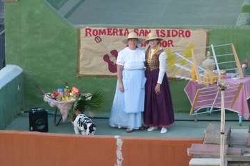 La Pardilla sube a la azotea para festejar a San Isidro Labrador (Foto TA)