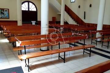 Ojos de Garza celebra este viernes con una misa la festividad de Santa Rita (Foto Francisco Javier Ravelo)