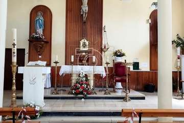 Ojos de Garza celebra este viernes con una misa la festividad de Santa Rita (Foto Francisco Javier Ravelo)