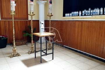 Ojos de Garza celebra este viernes con una misa la festividad de Santa Rita (Foto Francisco Javier Ravelo)