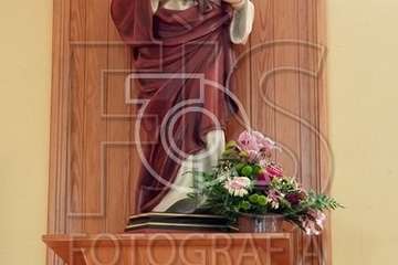 Ojos de Garza celebra este viernes con una misa la festividad de Santa Rita (Foto Francisco Javier Ravelo)