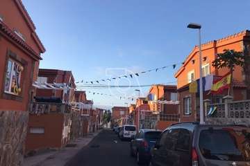 Hoya Pozuelo se engalana por el Día de Canarias (Foto TA)