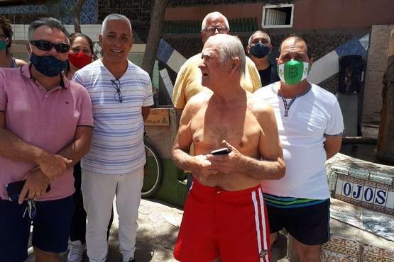 La playa de Ojos de Garza homenajea a 'Peñita' (Foto TA)