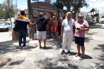 La playa de Ojos de Garza homenajea a 'Peñita' (Foto TA)