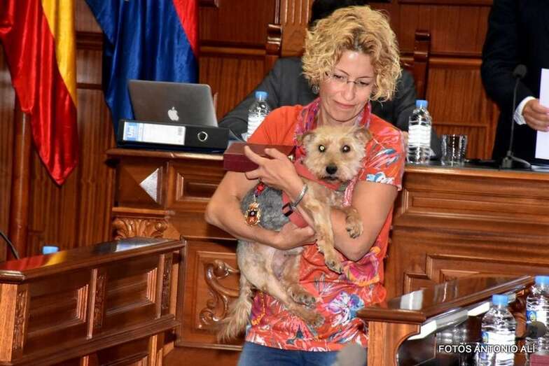 Auri Saavedra, concejala de Bienestar y Protección Animal (Foto TA)