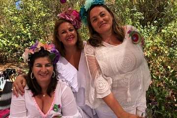 Fiesta sorpresa de cumpleaños de Auxi Monzón (Foto TA)