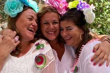 Fiesta sorpresa de cumpleaños de Auxi Monzón (Foto TA)