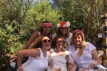 Fiesta sorpresa de cumpleaños de Auxi Monzón (Foto TA)