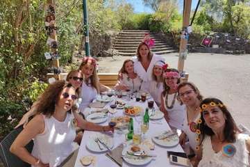 Fiesta sorpresa de cumpleaños de Auxi Monzón (Foto TA)