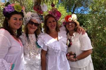 Fiesta sorpresa de cumpleaños de Auxi Monzón (Foto TA)