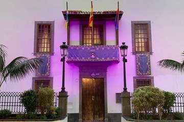 Telde se ilumina de morado para celebrar el Día del Síndrome de Dravet (Foto TA)