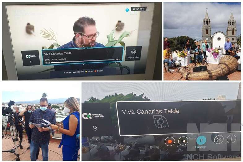 Carátula equivocada del programa (Foto TA)