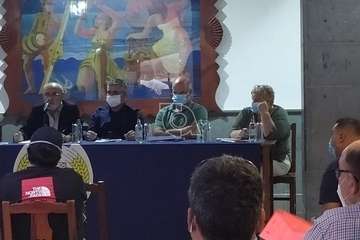 Asamblea general de socios de El Casino celebrada este lunes (Foto TA)