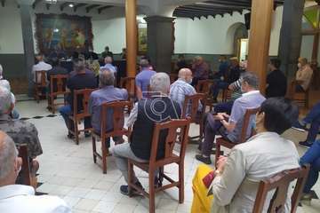 Asamblea general de socios de El Casino celebrada este lunes (Foto TA)
