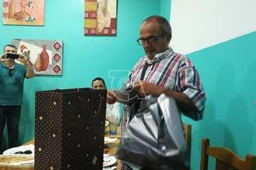 Homenaje a José Luis Florido por su jubilación (Foto TA)
