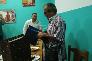 Homenaje a José Luis Florido por su jubilación (Foto TA)
