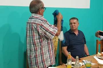 Homenaje a José Luis Florido por su jubilación (Foto TA)
