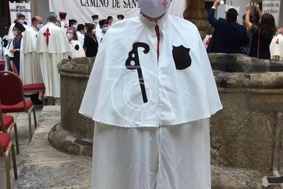 El teldense Álvaro Monzón, nuevo Caballero de la Orden del Camino de Santiago (Foto TA)