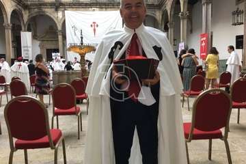 El teldense Álvaro Monzón, nuevo Caballero de la Orden del Camino de Santiago (Foto TA)