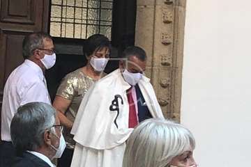 El teldense Álvaro Monzón, nuevo Caballero de la Orden del Camino de Santiago (Foto TA)