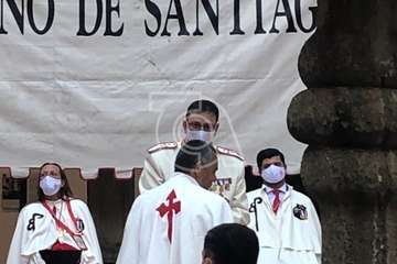 El teldense Álvaro Monzón, nuevo Caballero de la Orden del Camino de Santiago (Foto TA)