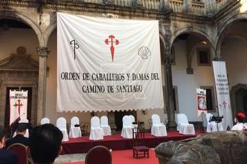 El teldense Álvaro Monzón, nuevo Caballero de la Orden del Camino de Santiago (Foto TA)