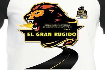 Encuentro motero en Telde en recuerdo de los compañeros fallecidos y de las víctimas de la pandemia (Foto TA)