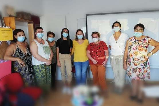 Proyecto Cadena Solidaria del colectivo A tí, mujer/TA.