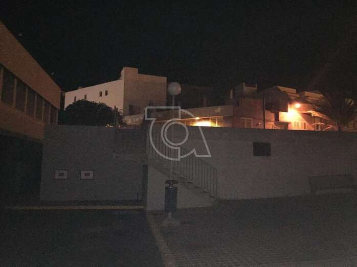 Imagen del equipamiento captada anoche por un usuario/TA