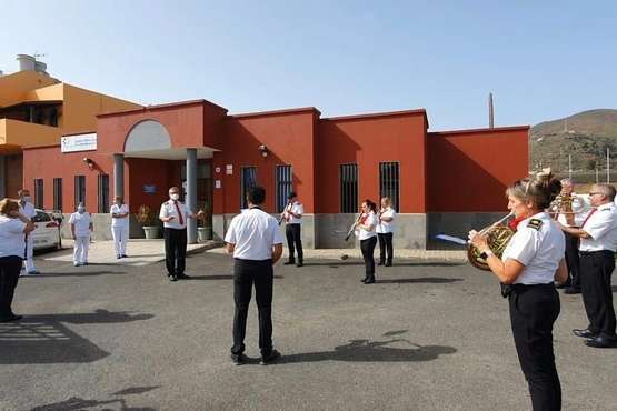  La Banda de Música pasa consulta en Lomo Magullo (Foto TA)