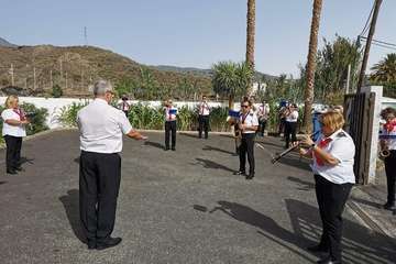  La Banda de Música pasa consulta en Lomo Magullo (Foto TA)