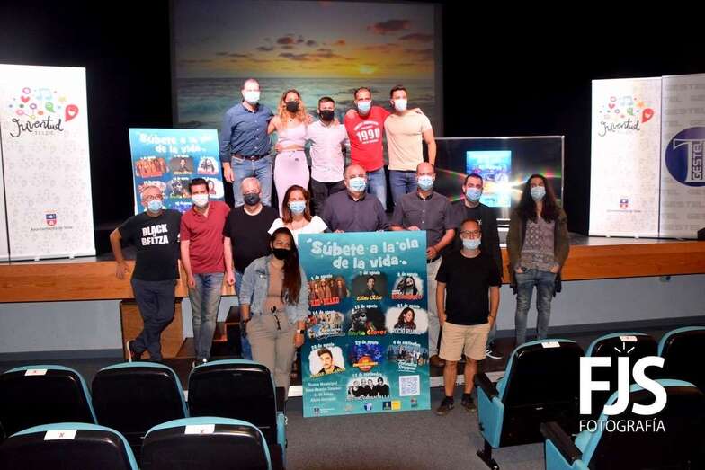 La presentación del programa se efectuó este miércoles en el Teatro Juan Ramón Jiménez (Foto FJS)