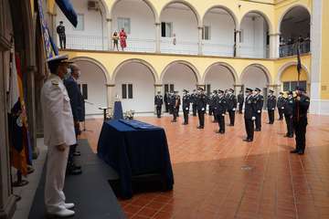 Acto de toma de posesión de los nuevos subinspectores/Acfi Press.