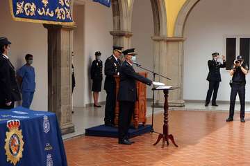 Acto de toma de posesión de los nuevos subinspectores/Acfi Press.