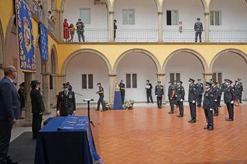 Acto de toma de posesión de los nuevos subinspectores/Acfi Press.