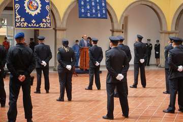 Acto de toma de posesión de los nuevos subinspectores/Acfi Press.