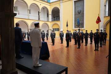 Acto de toma de posesión de los nuevos subinspectores/Acfi Press.