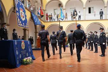 Acto de toma de posesión de los nuevos subinspectores/Acfi Press.