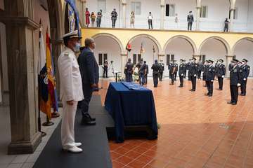 Acto de toma de posesión de los nuevos subinspectores/Acfi Press.