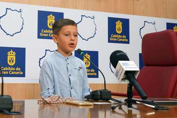 El Cabildo y la Escuela de Verseadores de Gran Canaria presentan los 21 vídeos grabados con niños en todos los municipios de la isla/Acfi Press.