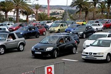Telde participa en el Park in Fest sin bajarse del coche/TA.
