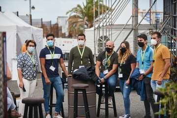 La cantante teldense Rocío Ruano triunfa en el Park in Fest/TA.