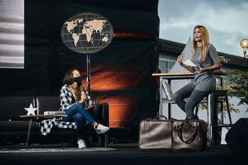 La cantante teldense Rocío Ruano triunfa en el Park in Fest/TA.