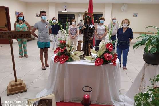 Los Llanos implora a San Roque que acabe con la pandemia/TA.