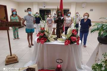 Los Llanos implora a San Roque que acabe con la pandemia/TA.