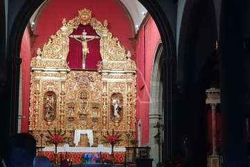 La Basílica conmemora la Bajada del Cristo de Telde con el aforo autorizado al completo/TA.